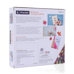 Pine Kids My Personal Greeting Card DIY Kit - Multicolour