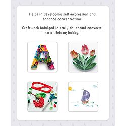 Pine Kids Swirl N Twirl Paper Quilling DIY Kit - Multicolour