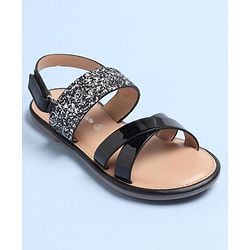 Pine Kids Party Wear Sandals - White