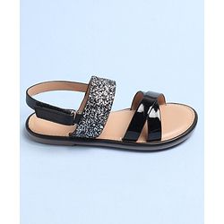 Pine Kids Party Wear Sandals - White