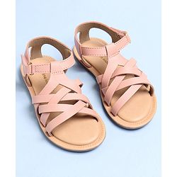 Pine Kids Sandals With Velcro Closure - Pink