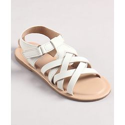 Pine Kids Sandals With Velcro Closure - Brown
