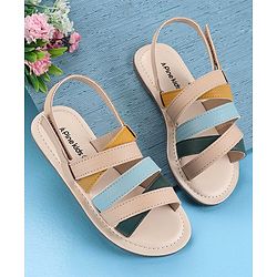 Pine Kids Open Toe Sandals - Blue Ochre