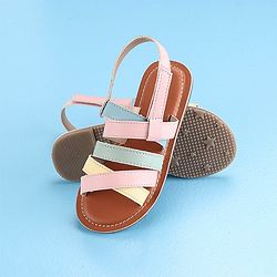 Pine Kids Open Toe Sandals - Pink Blue