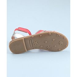 Pine Kids Party Wear Sandals - Pink