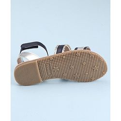 Pine Kids Party Wear Sandals - Navy Blue