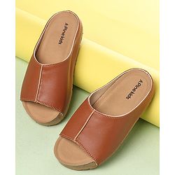 Pine Kids Open Toe Sandals - Tan