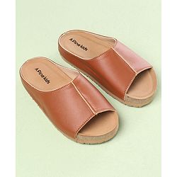 Pine Kids Open Toe Sandals - Tan