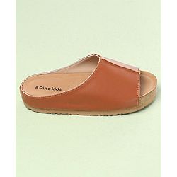 Pine Kids Open Toe Sandals - Tan