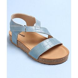 Pine Kids Sandals With Velcro Closure - Blue
