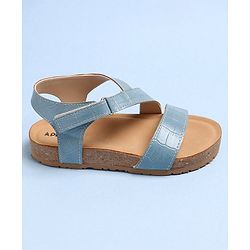 Pine Kids Sandals With Velcro Closure - Blue