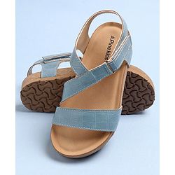 Pine Kids Sandals With Velcro Closure - Blue