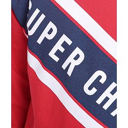 Pine Kids Full Sleeves Sweatshirt Text Print - Multicolour