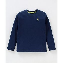 Pine Kids Full Sleeves Biowashed T-shirt Pack of 2 - Multicolour
