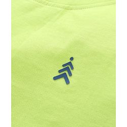 Pine Kids Full Sleeves Biowashed T-shirt Pack of 2 - Green Orange