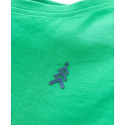 Pine Kids Full Sleeves Biowashed T-shirt Pack of 2 - Green Orange
