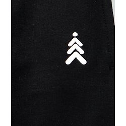 Pine Kids Fulll Length Biowashed Lounge Pant - Black