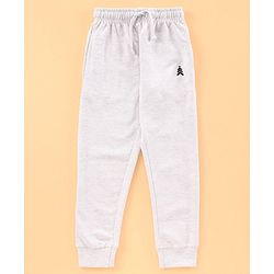 Pine Kids Full Length Bio Wash Track Pants - Grey Black