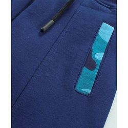 Pine Kids Full Length Bio Washed Track Pant - Blue