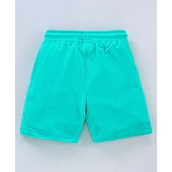 Pine Kids Biowash Shorts With Drawstring - Yellow Green