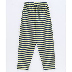 Pine Kids Full Sleeves Bio Wash Night Suit Sports Print - Green Blue