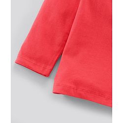 Pine Kids Biowashed Full Sleeves Top & Pyjama Pants Set Dreamer Print - Red