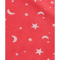 Pine Kids Biowashed Full Sleeves Top & Pyjama Pants Set Text Print - Multicolour