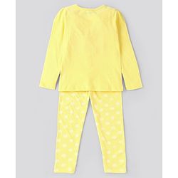 Pine Kids GIRLS Full Sleeves Night Suit 6-7Y Multi-Color