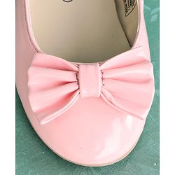 Pine Kids Party Wear Ballerina Bow Applique - Bronze