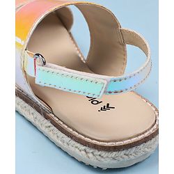 Pine Kids Velcro Closure Sandals - Pink