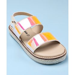 Pine Kids Velcro Closure Sandals - Pink