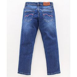 Pine Kids Full Length Enzyme Wash Denim Jeans - Blue