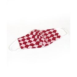 Pine Kids Full Sleeves Printed Kurta Pyjama Set - Red White