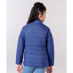Pine Kids Full Sleeves Reversible Jacket With Pockets - Pink & Purple