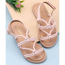 Pine Kids Sandals With Velcro Closure - Pink