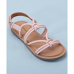 Pine Kids Sandals With Velcro Closure - Pink