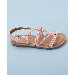 Pine Kids Sandals With Velcro Closure - Pink
