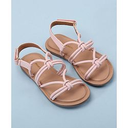 Pine Kids Sandals With Velcro Closure - Pink