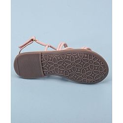 Pine Kids Sandals With Velcro Closure - Pink