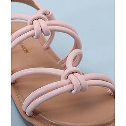 Pine Kids Sandals With Velcro Closure - Pink
