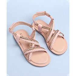 Pine Kids Sandals With Velcro Closure - Pink