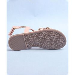 Pine Kids Sandals With Velcro Closure - Pink