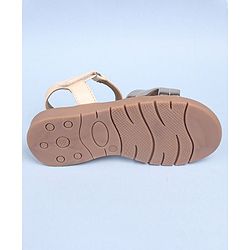 Pine Kids Party Wear Sandals - Gold