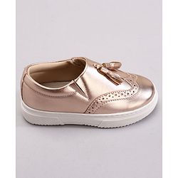 Pine Kids Pull On Casual Chunky Sole Shoes - Rose Gold
