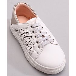 Pine Kids Casual Shoes - White