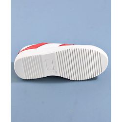 Pine Kids Slip On Casual Shoes  - Red White