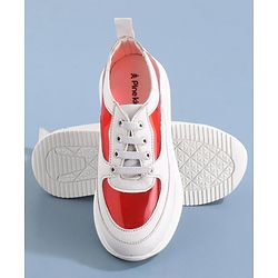 Pine Kids Slip On Casual Shoes - Red