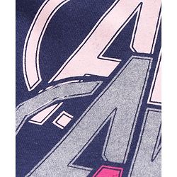Pine Kids Half Sleeves Marvel Avengers Bio Wash Tee - Blue