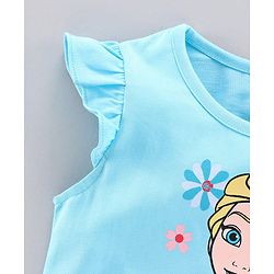 Pine Kids Girls  Half Sleeves tees 7-8Y Blue Radiance