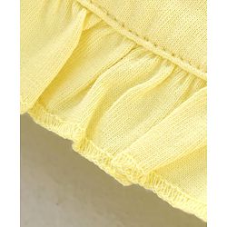 Pine Kids Half Sleeves Biowashed Tee Sunflower Print - Yellow